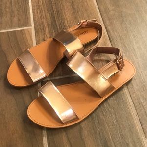 Rose Gold Sandals